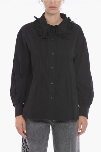 SEE BY Embroidered Collar Cotton Tuxedo Shirt Größe 46 - See by Chloe - Modalova