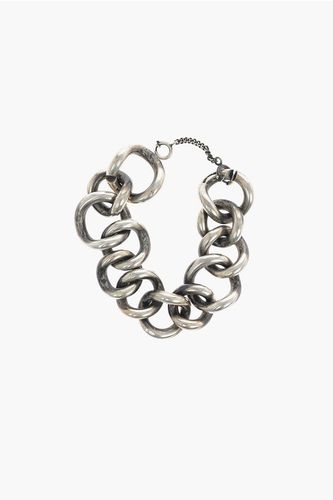 Silver CURB LINK Chain Bracelet size Unica - Ann Demeulemeester - Modalova