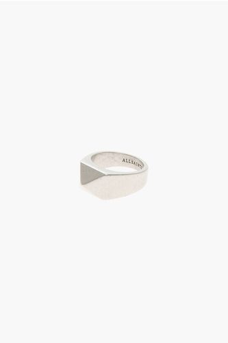 Silver IMAI Geometrical Ring with Signet size M - AllSaints - Modalova