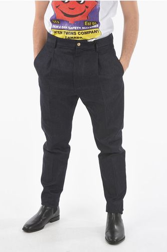 Single-Pleat AVIATOR FIT Pants Größe 54 - Dsquared2 - Modalova