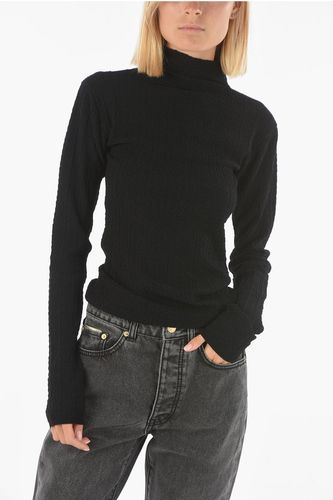 Turtleneck Jacquard Fabric Top size L - Aeron - Modalova