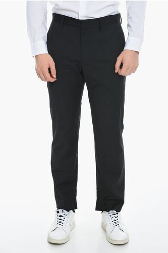 Tapered Leg Pants with Contrasting Print Größe 44 - MSFTSrep - Modalova
