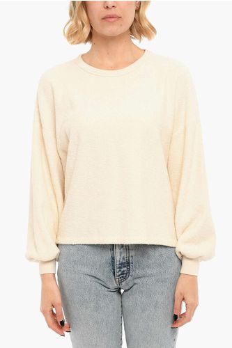 Terry Cotton Cropped Crewneck Sweatshirt size M/L - American Vintage - Modalova