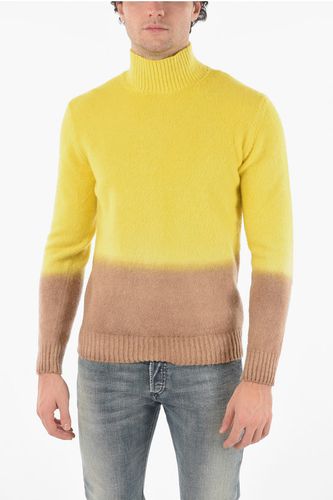 Virgin Wool Two-tone Turtle-neck Sweater size M - Altea - Modalova
