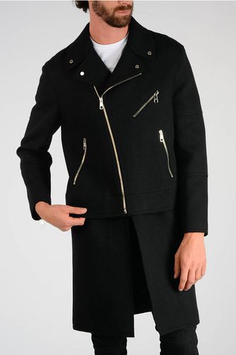 Wool blend Biker coat size 50 - Neil Barrett - Modalova