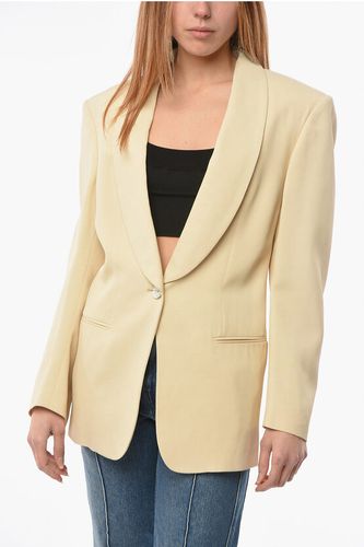 Button Blazer with Shawl Lapel and Flush Pockets Größe S - DROMe - Modalova