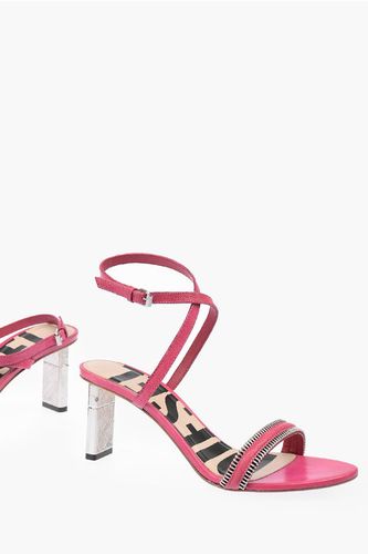 Cm leather SA-LEZIPPO PL Ankle-strap sandals size 38 - Diesel - Modalova