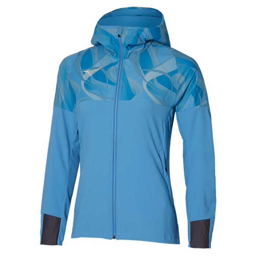 PARIS ATHLETE HOODED JACKET Donna TagliaXS - Mizuno - Modalova