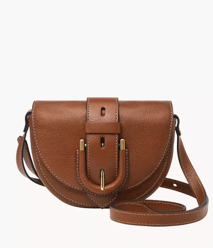 Small Flap Crossbody Harwell Leder - Fossil - Modalova