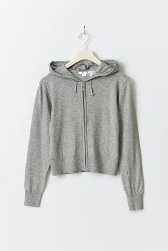 Y soft knitted zip hoodie - Gina Tricot - Modalova