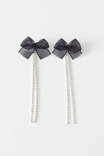 Rhinestone earrings - Gina Tricot - Modalova