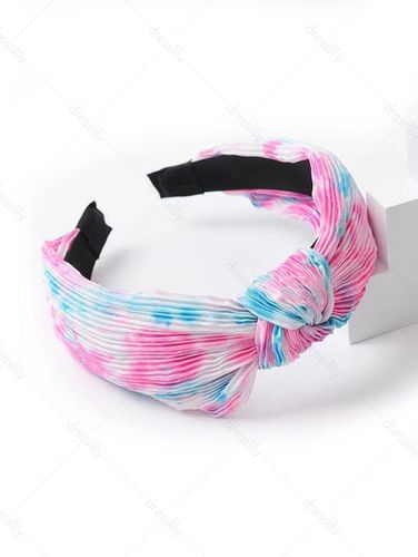 Fashion Women's Hair Accessories Tie Dye Print Knot Decor Trendy Headband - DressLily.com - Modalova