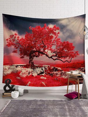Tree Landscape Pattern Tapestry Hanging Wall Home Decor Fashion Online - DressLily.com - Modalova