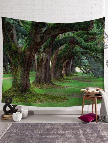 Tree Landscape Pattern Tapestry Hanging Wall Home Decor Fashion Online - DressLily.com - Modalova