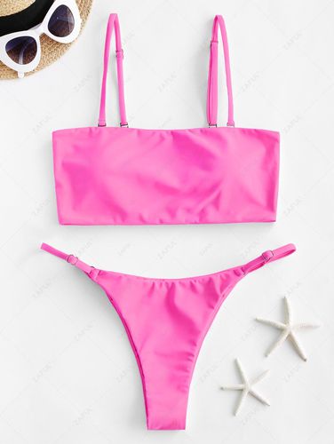 ZAFUL Neon Bandeau Bikini Swimsuit S - ZAFUL Product Catalog (GBP) - Modalova