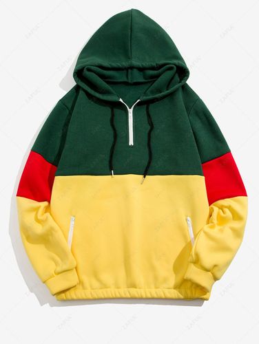 Sudadera con Capucha de Lana con Cremallera - ZAFUL - Modalova
