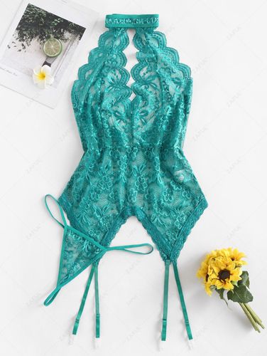 Ropa Interior con Encaje Transparente - ZAFUL - Modalova