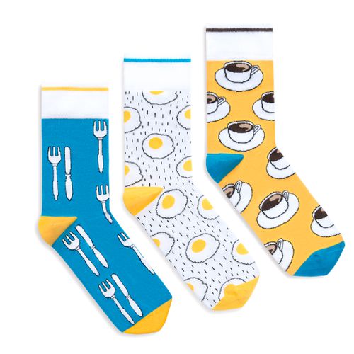 Unisex's Socks Set Breakfast Set - Banana Socks - Modalova