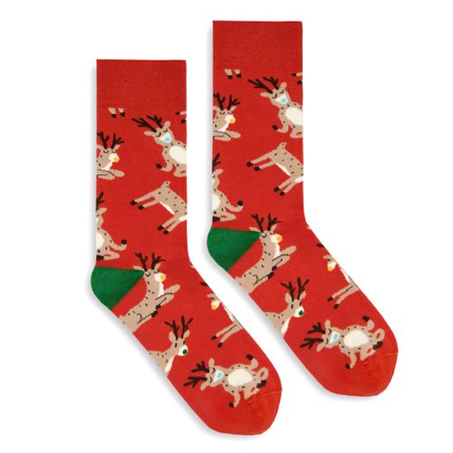 Unisex's Socks Classic Dear Deer - Banana Socks - Modalova