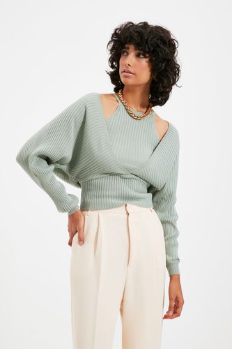 Mint Blouse Sweater Knitwear Suit - Trendyol - Modalova