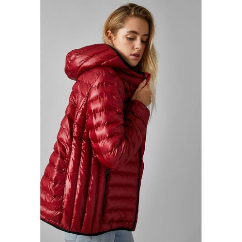 Hooded Quilted Inflatable Coat - Koton - Modalova