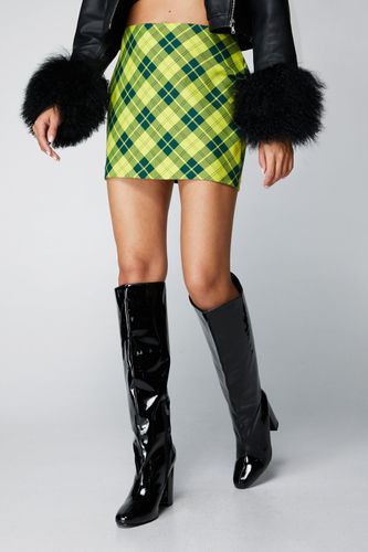 Womens Wide Fit Patent Knee High Boots - - 3 - Nasty Gal - Modalova