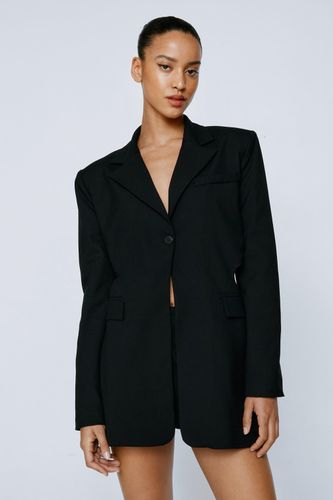 Womens Essentials Tailored Blazer playsuit - - 8 - Nasty Gal - Modalova
