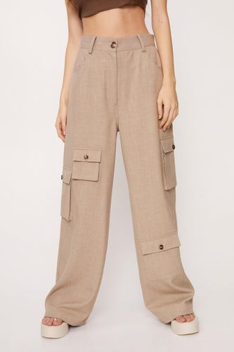 Womens Premium Multi Pocket Cargo trousers - - 4 - Nasty Gal - Modalova