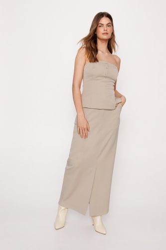 Womens Premium Tailored Maxi Skirt - - 6 - Nasty Gal - Modalova