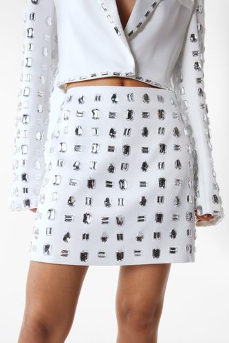 Womens Premium Embellished Tailored Mini Skirt - - 16 - Nasty Gal - Modalova