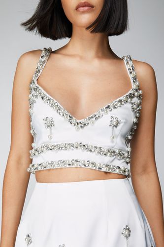 Womens Premium Embellished Bralette - - 6 - Nasty Gal - Modalova