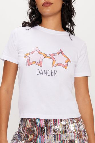 Womens Dancer Baby Fit T-Shirt - - M - Nasty Gal - Modalova