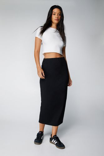 Womens Basic Jersey Midi Skirt - - XL - Nasty Gal - Modalova