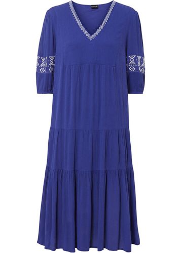 Vestido largo con bordado - BODYFLIRT - Modalova