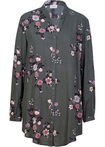 Blusa larga estilo túnica de viscosa, corte ancho - bpc bonprix collection - Modalova