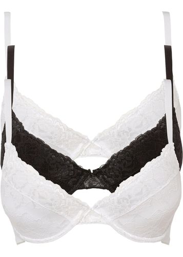 Sujetador push-up con aros (3 unidades) - BODYFLIRT - Modalova