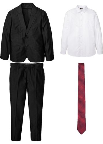 Traje (4 piezas): americana, pantalón, camisa y corbata - bpc selection - Modalova