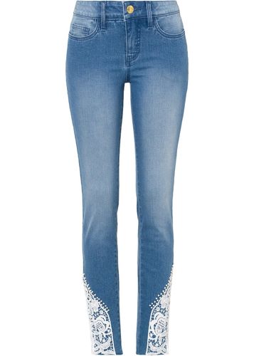 Vaqueros pitillo de encaje - BODYFLIRT boutique - Modalova
