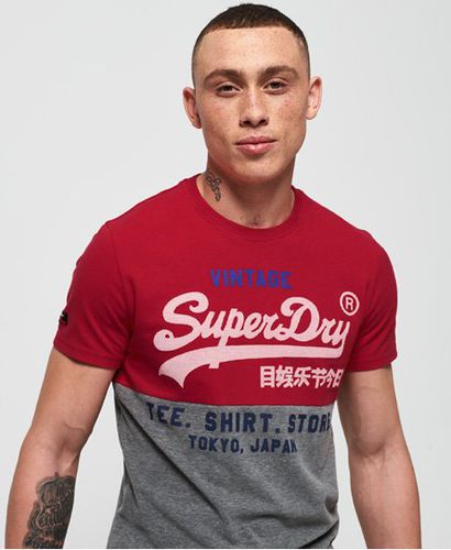 Shirt Shop Tri T-Shirt mit Einsätzen - Superdry - Modalova