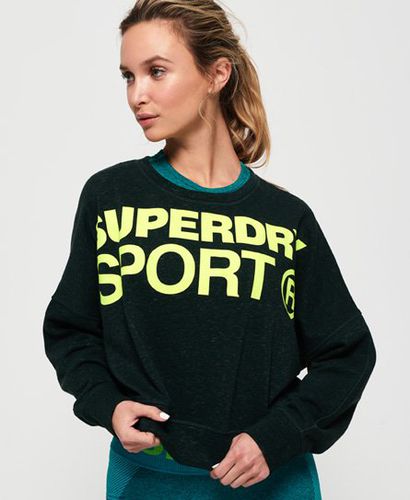 Sudadera corta con mangas murciélago Active - Superdry - Modalova