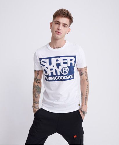 Denim Goods Co T-Shirt mit Print - Superdry - Modalova