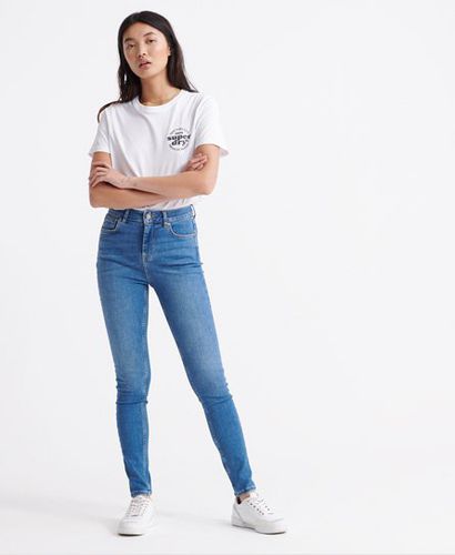 Damen Skinny Jeans mit Hohem Bund - Größe: 25/32 - Superdry - Modalova