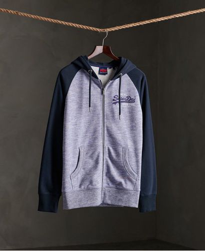 Sudadera con capucha, cremallera y Vintage Logo Premium Goods - Superdry - Modalova