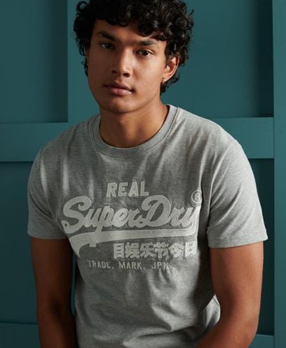 Camiseta con logo Vintage bordado - Superdry - Modalova