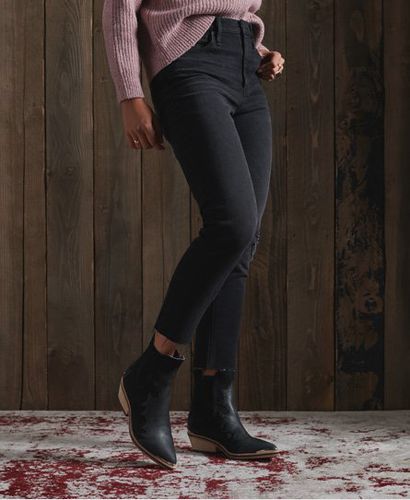 Women's Schmale Jeans mit Mittlerer Leibhöhe - Größe: 25/30 - Superdry - Modalova