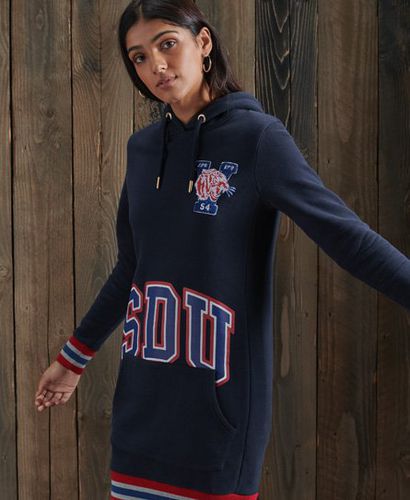 Vestido con capucha Boston Varsity - Superdry - Modalova