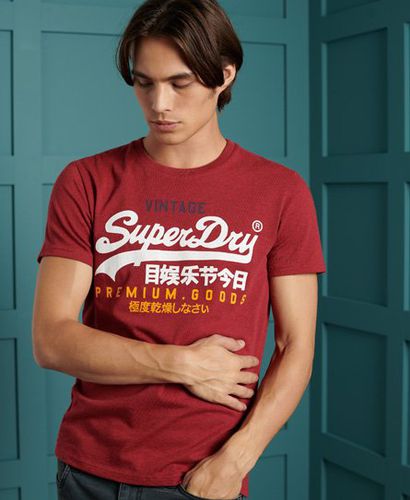 Camiseta Vintage con logo tricolor - Superdry - Modalova