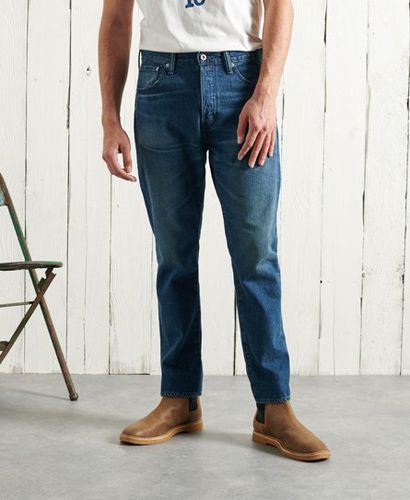 Men's Dry Japanese Straight Jeans / Yamada Dark Worn - Size: 30/32 - Superdry - Modalova