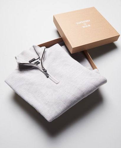 Caja de regalo con jersey de lana merina con cuello panadero - Superdry - Modalova
