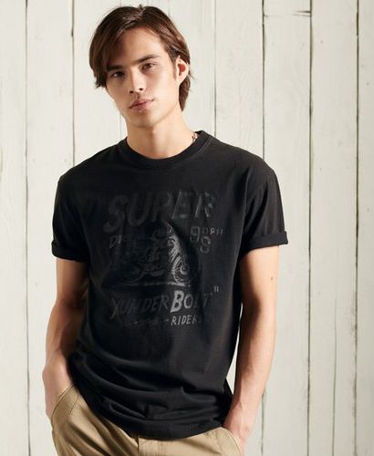 Camiseta de corte cuadrado con estampado gráfico de estilo boho - Superdry - Modalova